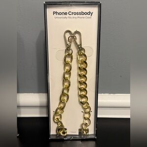 Gold Chain Phone Crossbody